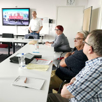 Informationsbesuch zum Digitalen Gründerzentrum Einstein1 an der Hochschule Hof