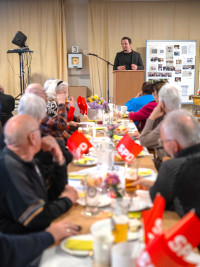 Abschließendes Grußwort des SPD-Vorsitzenden des Stadtverbandes Hof, Andreas Jahn