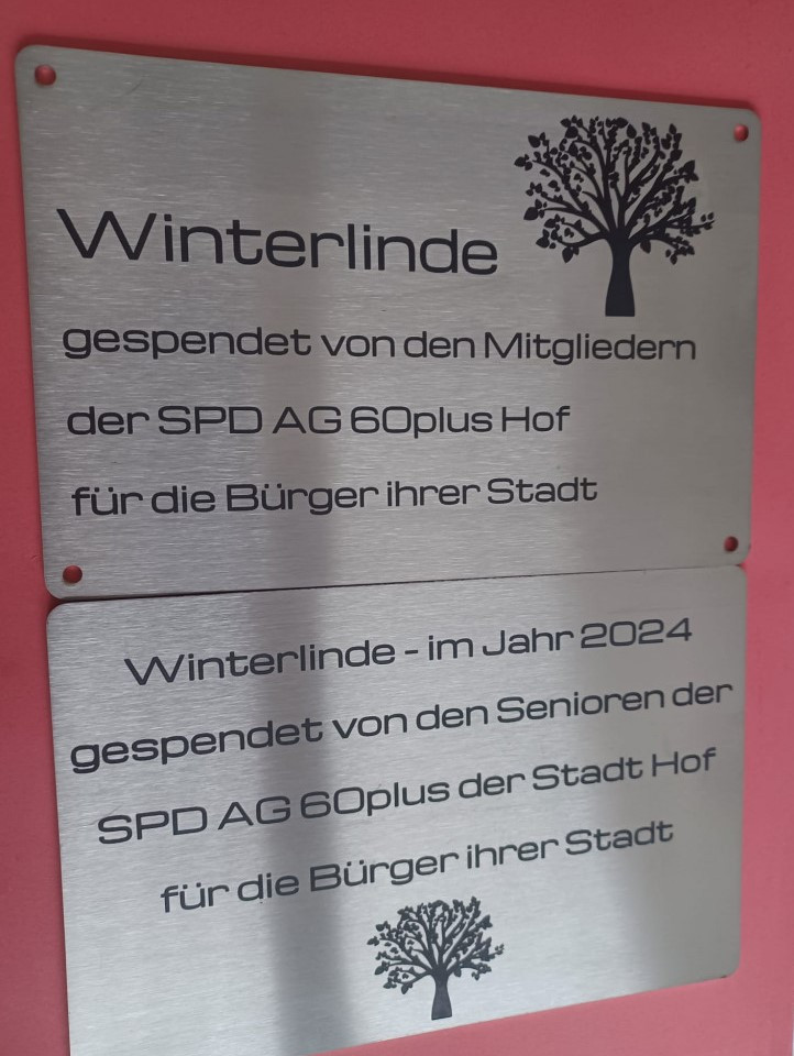 AG 60plus Hof-Stadt Winterlinde
