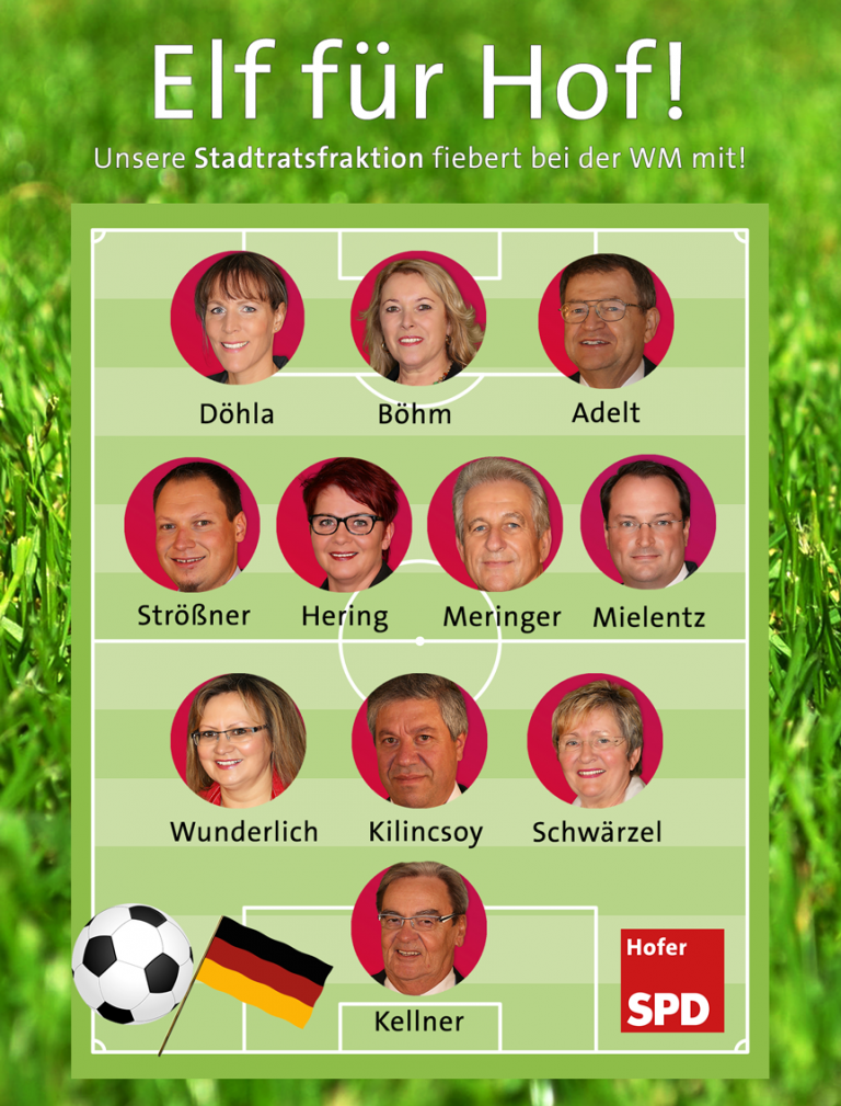 Das Team der Hofer SPD-Stadtratsfraktion